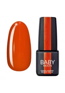 Гель-лак моркв'яно-шафрановий емаль Baby Moon Sunny Solo №08, 6 ml за ціною 79₴  у категорії Гель-лаки для нігтів Бренд Baby Moon