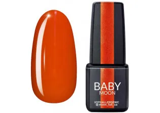 Гель-лак моркв'яно-шафрановий емаль Baby Moon Sunny Solo №08, 6 ml за ціною 79₴  у категорії Переглянуті товари