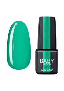 Гель-лак смарагдовий світлий емаль Baby Moon Green Sea №03, 6 ml за ціною 79₴  у категорії Гель-лаки для нігтів Бренд Baby Moon