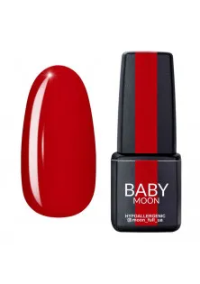 Гель-лак полунично-червоний емаль Baby Moon Red Chic №01, 6 ml за ціною 79₴  у категорії Baby Moon