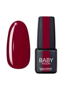 Гель-лак глибокий червоно-пурпурний емаль Baby Moon Red Chic №03, 6 ml за ціною 79₴  у категорії Гель-лаки для нігтів та інші матеріали