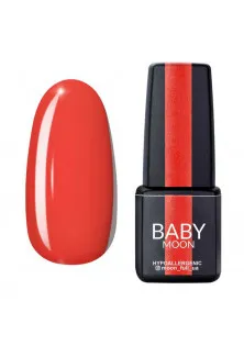 Гель-лак оранжево-красный эмаль Baby Moon Red Chic №09, 6 ml по цене 79₴  в категории Товары для маникюра и педикюра Бренд Baby Moon