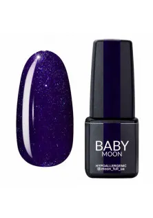 Гель-лак фиолетовый с серебристым шиммером Baby Moon Dance Diamond №09, 6 ml в Украине