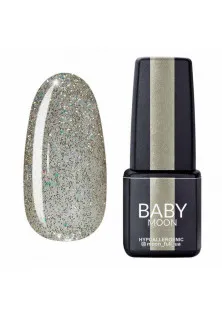 Гель-лак біле золото з шимером Baby Moon Dance Diamond №18, 6 ml за ціною 79₴  у категорії Гель-лаки для нігтів та інші матеріали Бренд Baby Moon