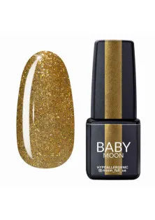Купити Baby Moon Гель-лак золотий із шимером Baby Moon Dance Diamond №23, 6 ml вигідна ціна