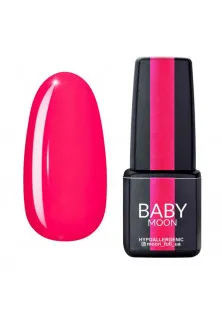 Гель-лак рожевий насичений неоновий Baby Moon Perfect Neon №02, 6 ml за ціною 79₴  у категорії Гель-лаки для нігтів Бренд Baby Moon