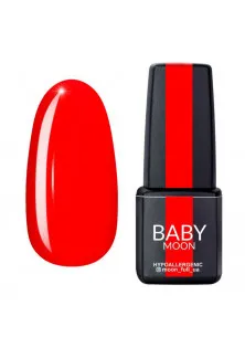 Гель-лак яскраво-червоний неоновий Baby Moon Perfect Neon №03, 6 ml за ціною 79₴  у категорії Товари для манікюра та педикюра Бренд Baby Moon
