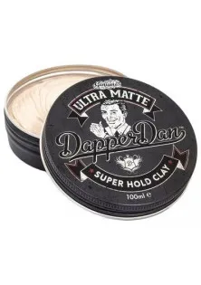 Матова глина сильної фіксації для укладання волосся Ultra Matte Super Hold Clay за ціною 540₴  у категорії Чоловічі засоби для укладання волосся