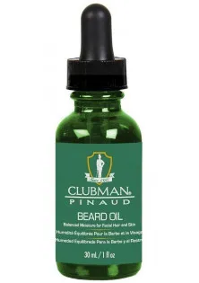 Купить Clubman Pinaud Натуральное масло для бритья Beard Oil выгодная цена