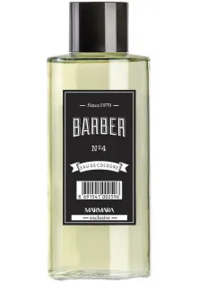 Одеколон після гоління Barber №4 Eau De Cologne за ціною 350₴  у категорії Професійні засоби після гоління для чоловіків