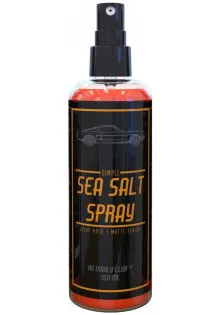 Сольовий спрей для волосся Simple Sea Salt Spray за ціною 250₴  у категорії Чоловіча косметика для волосся Бренд Manly Club