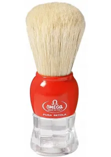 Помазок для гоління 10072 червоний за ціною 280₴  у категорії Аксесуари та техніка Бренд Omega
