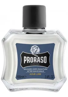 Бальзам після гоління Azur & Lime After Shave Balm за ціною 400₴  у категорії Чоловіча косметика для гоління Бренд Proraso