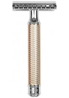 Станок для бритья Т-образный R41 Rosegold Traditional Razor Open Comb в Украине