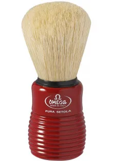Купити Omega Помазок 10810 для гоління червоний вигідна ціна