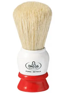 Помазок для гоління 10075 білий за ціною 280₴  у категорії Аксесуари та техніка Бренд Omega