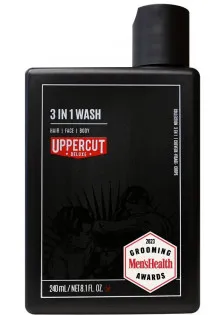 Шампунь універсальний 3 In 1 Wash за ціною 540₴  у категорії Безсульфатний шампунь для чоловіків Shampoo