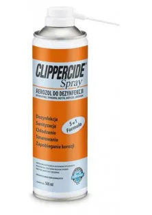 Аерозоль для змащення та дезінфекції машинок Clippercide Spray 5 In 1 за ціною 600₴  у категорії Barbicide Об `єм 500 мл