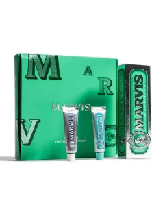 Подарунковий дорожній набір The Mints Toothpaste Gift Set за ціною 300₴  у категорії Marvis Призначення Очищення