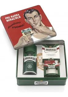 Подарочный набор для бритья Vintage Selection Gino по цене 740₴  в категории Proraso Тип Набор
