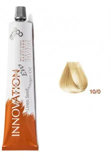 Фарба для волосся блондин платиновий Innovation Evo 10/0 за ціною 375₴  у категорії Фарба для волосся Час застосування Універсально