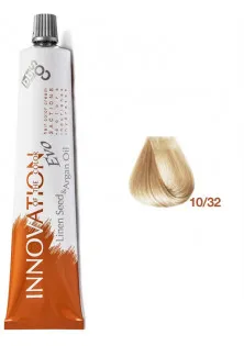 Фарба для волосся блондин екстра світлий медовий Innovation Evo 10/32 за ціною 375₴  у категорії Косметика для волосся Бренд BBcos