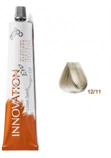 Фарба для волосся блондин платиновий попелястий інтенсивний Innovation Evo 12/11 за ціною 375₴  у категорії Засоби для фарбування волосся Серiя Innovation Evo