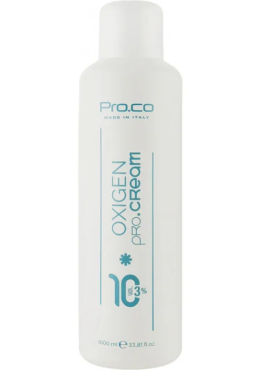 Кремоподібний окислювач для волосся Keratin Color Oxigen Cream 3 Volume - фото 1