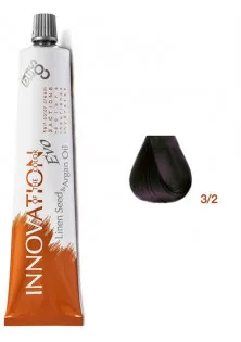 Фарба для волосся каштановий темно-фіолетовий Innovation Evo 3/2 за ціною 375₴  у категорії Косметика для волосся Серiя Innovation Evo