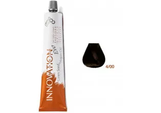 Фарба для волосся каштановий натуральний інтенсивний Innovation Evo 4/00 за ціною 375₴  у категорії Переглянуті товари