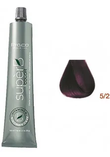 Безаміачна фарба для волосся Super B Hair Color Cream 5/2 за ціною 250₴  у категорії Фарба для волосся