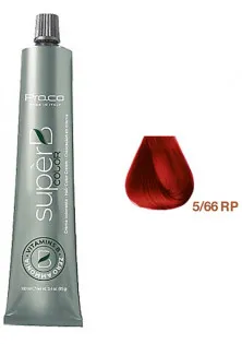 Купити Pro.Co Безаміачна фарба для волосся Super B Hair Color Cream 5/66RP вигідна ціна