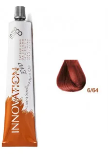 Фарба для волосся блондин темно-червоний мідний Innovation Evo 6/64 за ціною 375₴  у категорії BBcos Ефект для волосся Фарбування
