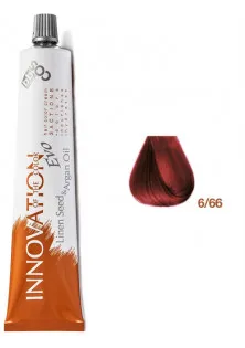 Фарба для волосся блондин темно-червоний інтенсивний Innovation Evo 6/66 за ціною 375₴  у категорії BBcos Об `єм 100 мл