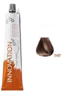 Фарба для волосся табачний Innovation Evo 7/07 за ціною 375₴  у категорії Косметика для волосся Бренд BBcos