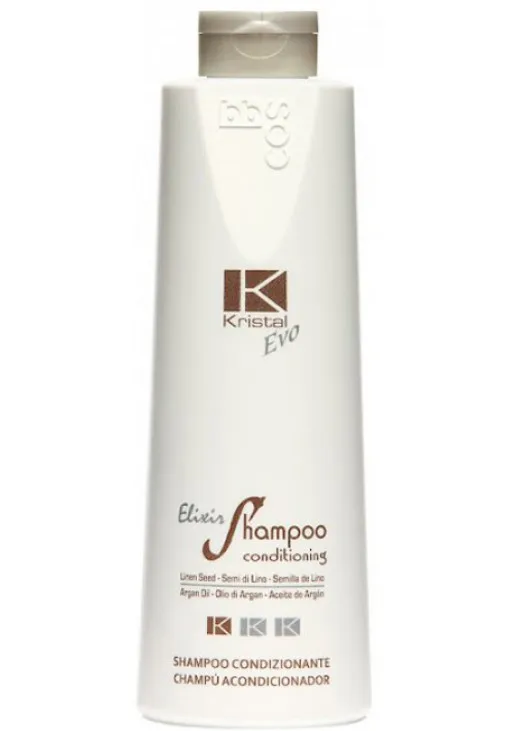 Шампунь-кондиціонер для всіх типів волосся Kristal Evo Elixir Shampoo Conditioning  - фото 1