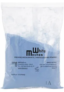 Пудра для волосся освітлююча (пакет) White Meches Plus Bleaching Powder за ціною 653₴  у категорії Помада та пудра для волосся