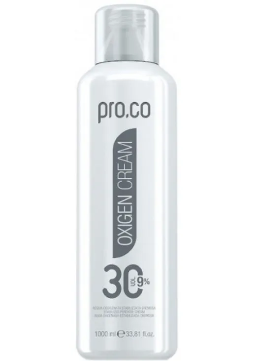 Кремоподібний окислювач для волосся Keratin Color Oxigen Cream 30 Volume - фото 1