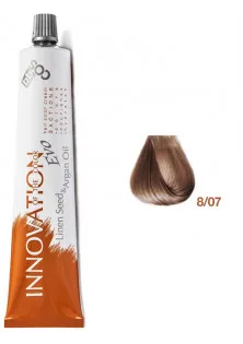 Краска для волос табачная светлая Innovation Evo 8/07 по цене 375₴  в категории Средства для окрашивания волос
