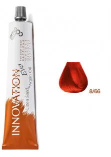 Краска для волос блондин светло-красный интенсивный Innovation Evo 8/66 по цене 375₴  в категории BBcos