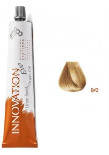 Фарба для волосся блондин дуже світлий Innovation Evo 9/0 за ціною 375₴  у категорії Засоби для фарбування волосся