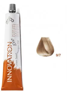 Фарба для волосся блондин дуже світлий бежевий Innovation Evo 9/7 за ціною 375₴  у категорії Фарба для волосся