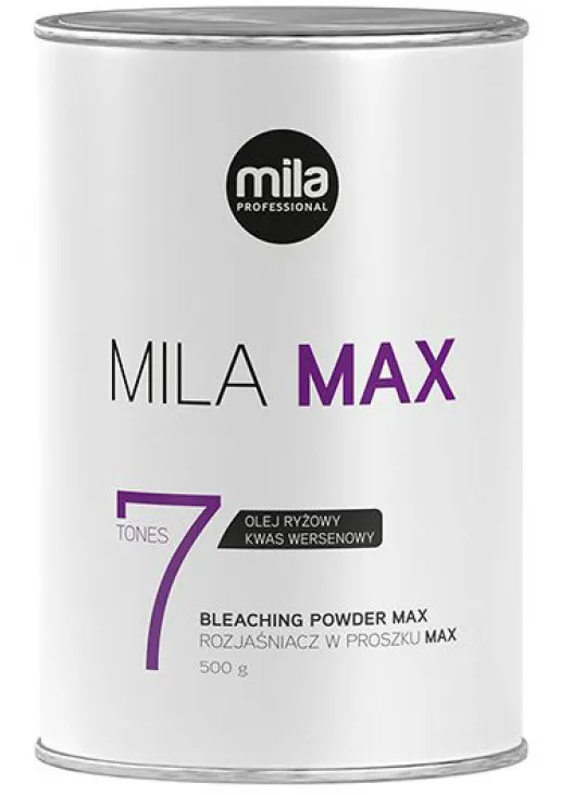 Пудра для знебарвлення волосся Mila Max 7 Dust-Free Powder - фото 1
