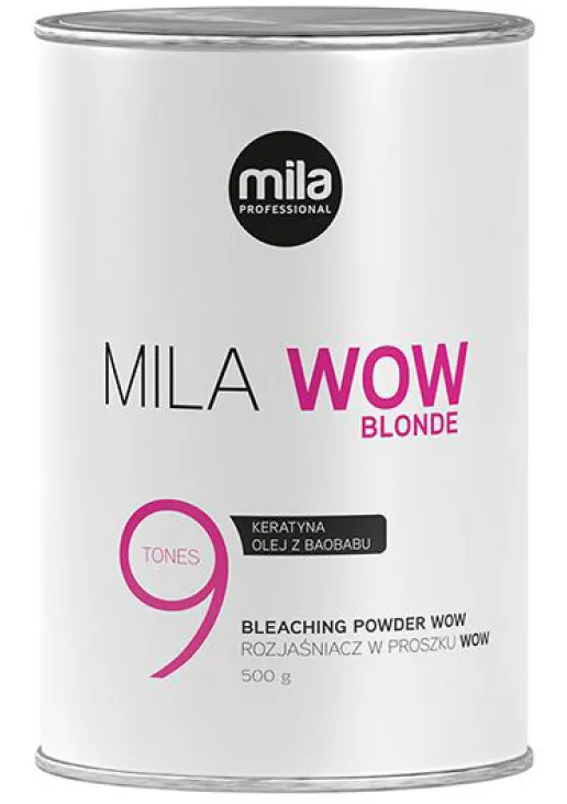 Пудра із плекс-захистом Mila Wow Blonde 9 Dust-Free Powder - фото 1