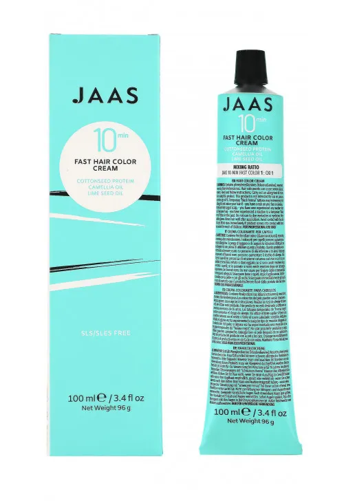 Jaas Крем-фарба для волосся Fast Hair Color Cream Brown 4 Fast - фото 1