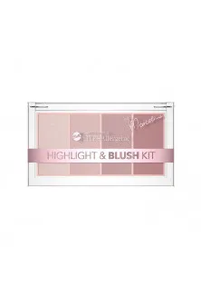 Палітра для обличчя Highlight & Blush Kit by Marcelina Hypoallergenic в Україні