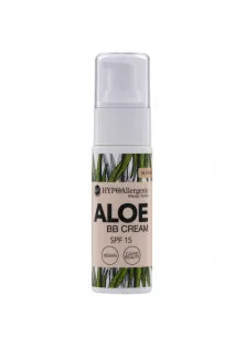 Гипоаллергенный тональный крем флюид Aloe BB Cream Hypoallergenic №01 SPF 15 по цене 284₴  в категории Тональные средства для лица