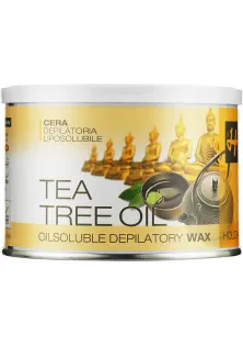 Баночный воск для жестких волос Depilation Wax Tea Tree Oil по цене 335₴  в категории Горячий воск