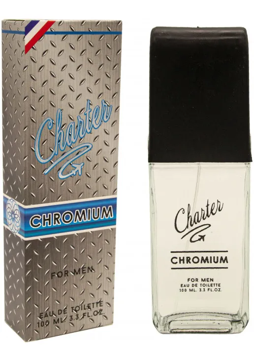 Туалетна вода з переважаючим цитрусовим ароматом Charter Chromium - фото 1