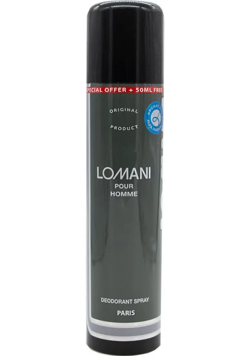 Парфумований дезодорант з переважаючим фужерним ароматом Lomani - фото 1
